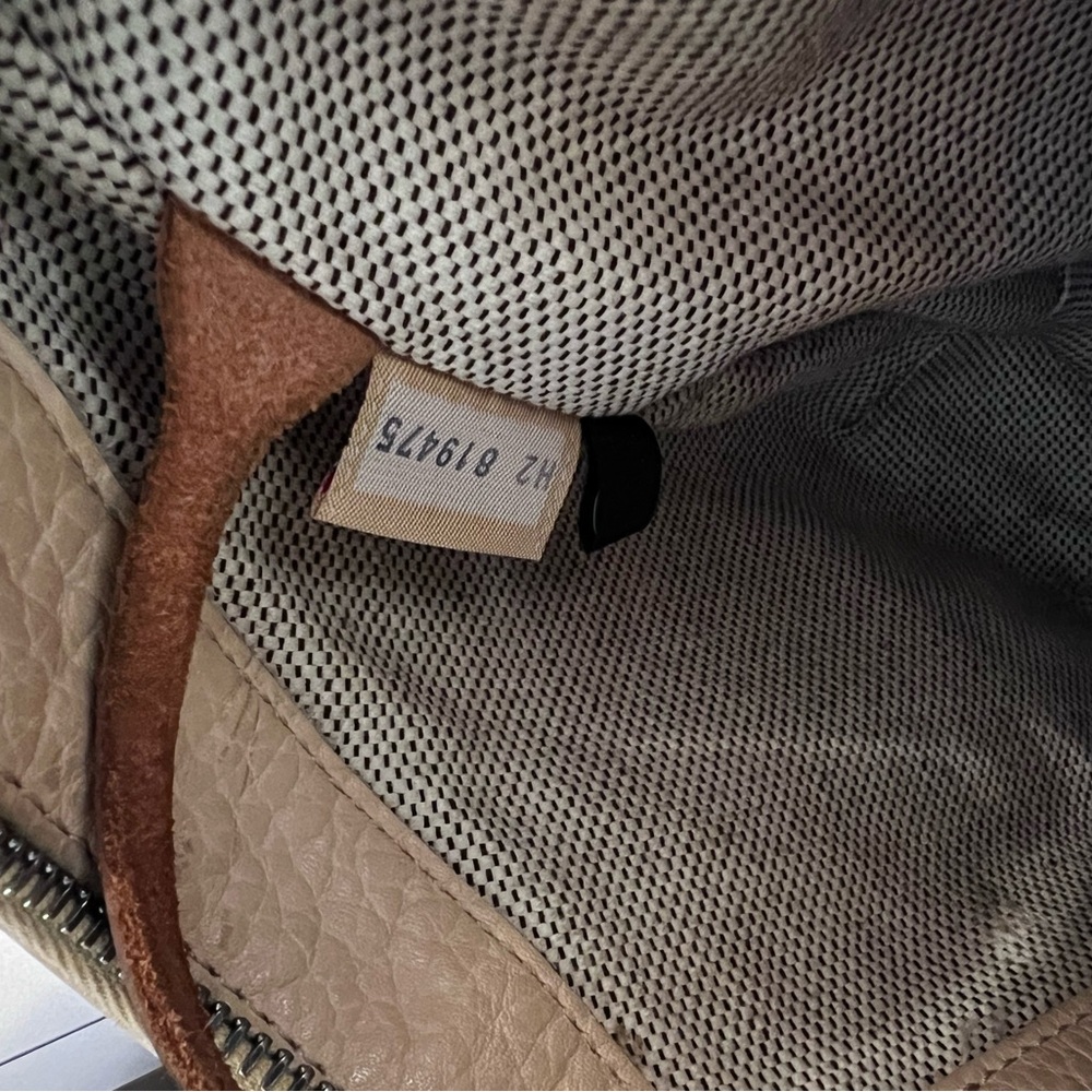 Vintage 90s Dooney and Bourke Pebbled All Weather Leather‎ Hobo Bag with COA - Picture 12 of 13